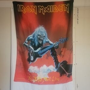 Vintage Iron Madien Wall Tapestry